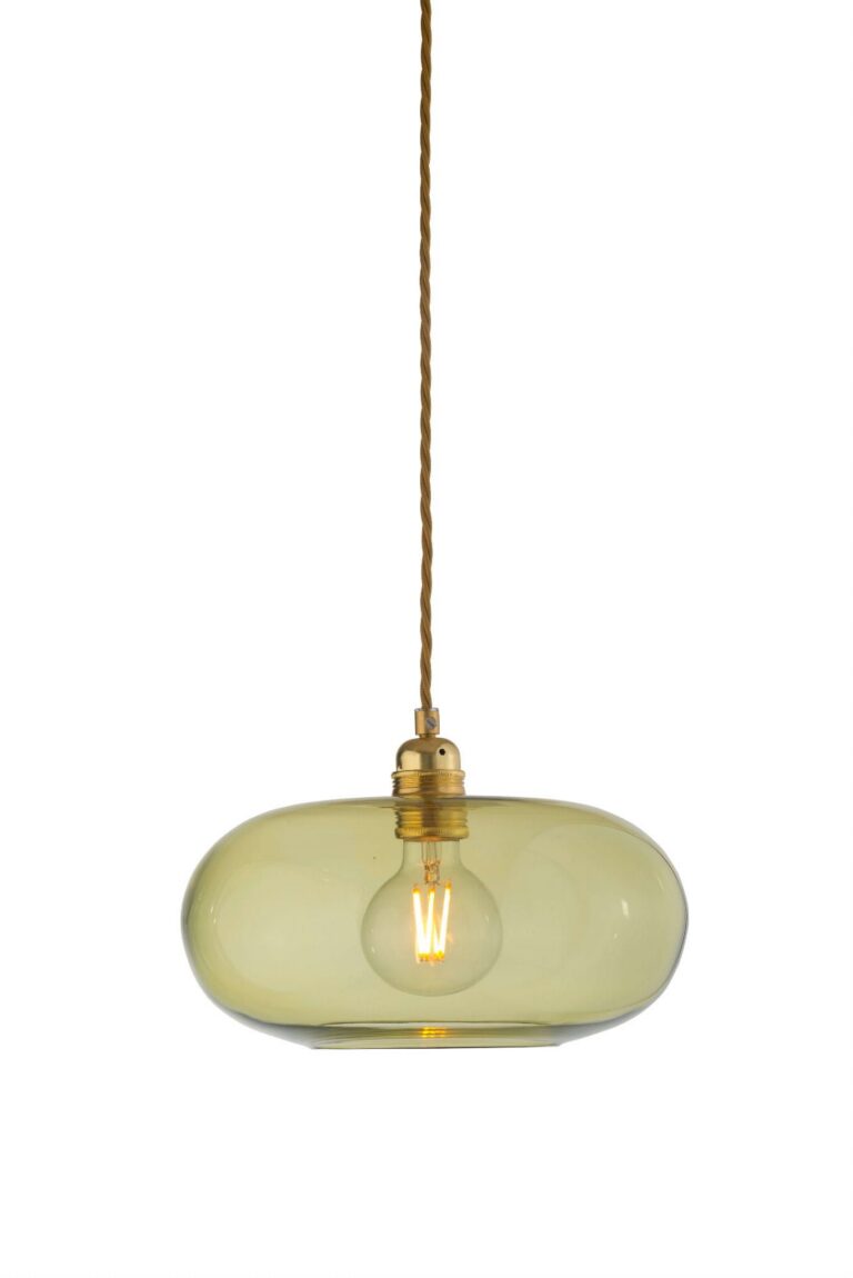 Lampa wisząca Horizon Ø29cm olive - Ebb&Flow – Lampy Horizon | bihome.pl
