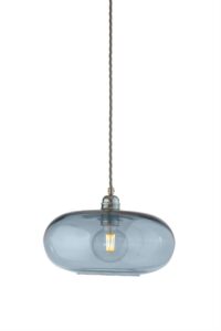 Lampa wisząca Horizon Ø29cm topaz blue - Ebb&flow – Lampy Horizon | bihome.pl