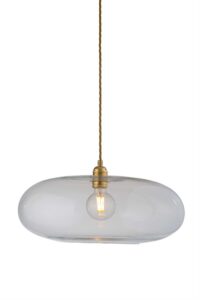 Lampa wisząca Horizon Ø45cm clear w gold - Ebb&Flow – Lampy Horizon | bihome.pl