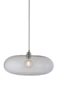 Lampa wisząca Horizon Ø45cm clear silver - Ebb&Flow – Lampy Horizon | bihome.pl