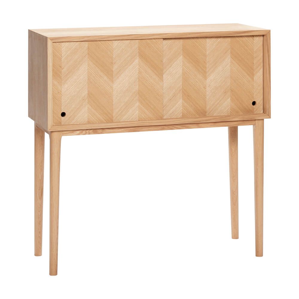 Komoda Herringbone dąb Hubsch – Komody i regały | bihome.pl