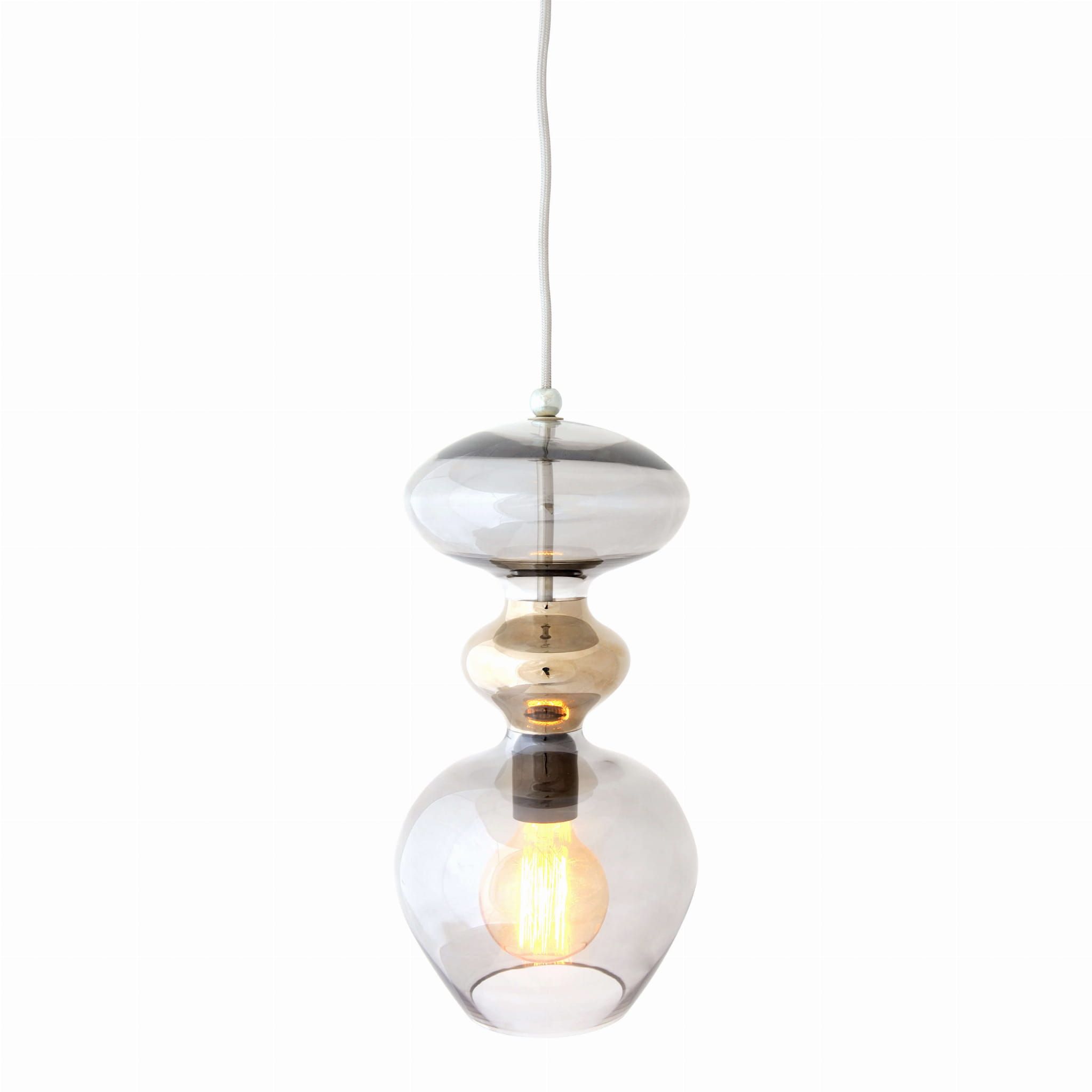 lampa futura smokey-grey Ø18 ebb&flow