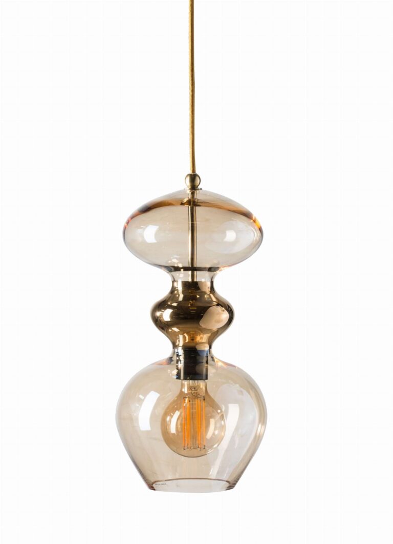 Lampa Futura Golden-Smoke Ø18 EBB&FLOW – Lampy wiszące | bihome.pl