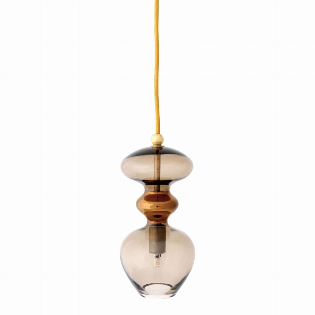Futura lampa wisząca obsidian gold Ø18 L - EBB&FLOW – Lampy wiszące | bihome.pl
