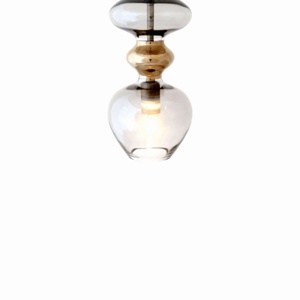 Futura lampa wisząca clear platinium gold Ø18 L - EBB&FLOW – Lampy wiszące | bihome.pl
