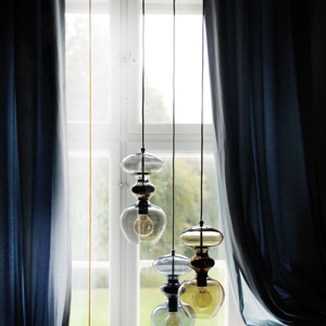 Futura lampa wisząca crystal gold Ø18 L - EBB&FLOW – Lampy wiszące | bihome.pl