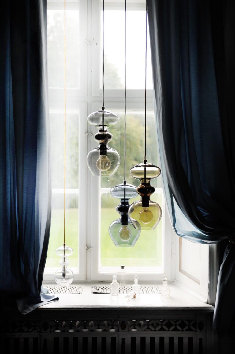 Futura lampa wisząca crystal gold Ø18 L - EBB&FLOW – Lampy wiszące | bihome.pl