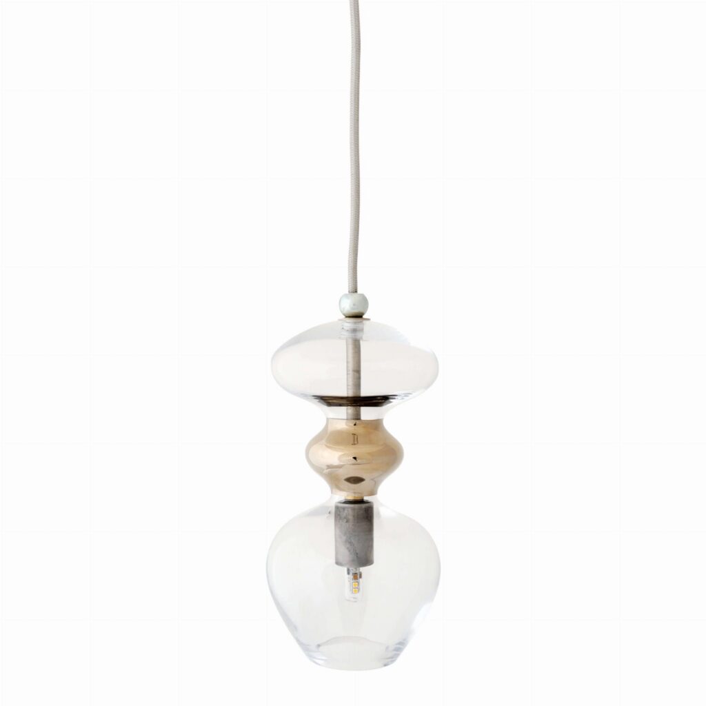 Futura lampa wisząca clear w platinum Ø11 - EBB&FLOW – Lampy wiszące | bihome.pl