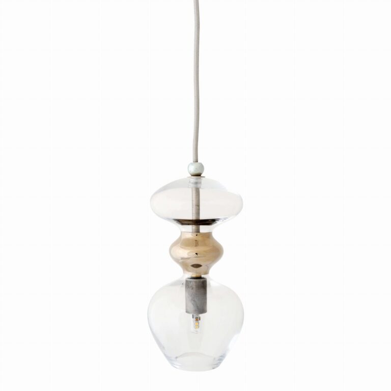 Futura lampa wisząca clear w platinum Ø11 - EBB&FLOW – Lampy wiszące | bihome.pl