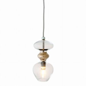 Futura lampa wisząca clear w platinum Ø11 - EBB&FLOW – Lampy wiszące | bihome.pl