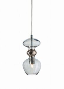 Futura lampa wisząca topaz blue platinum Ø11 - EBB&FLOW – Lampy wiszące | bihome.pl