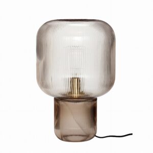 Lampa stołowa Pirum mosiężna szkło Hubsch – Lampy stołowe | bihome.pl