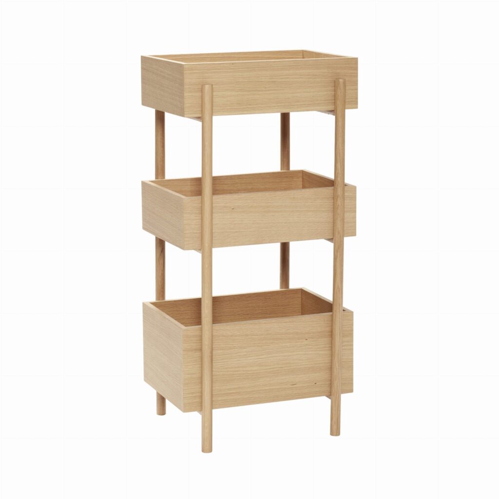 Konsola Stack dąb Hubsch – Konsole | bihome.pl