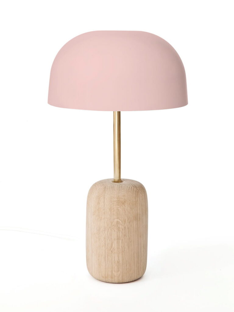 Lampa stołowa Nina róż ~ Harto – Lampy stołowe | bihome.pl