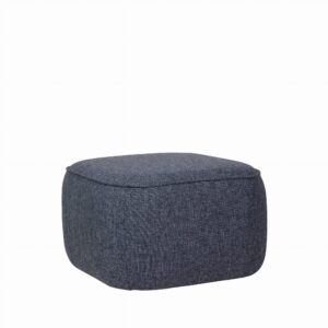Pufa Cube ciemnoszara Hubsch – Pufy i podnóżki | bihome.pl