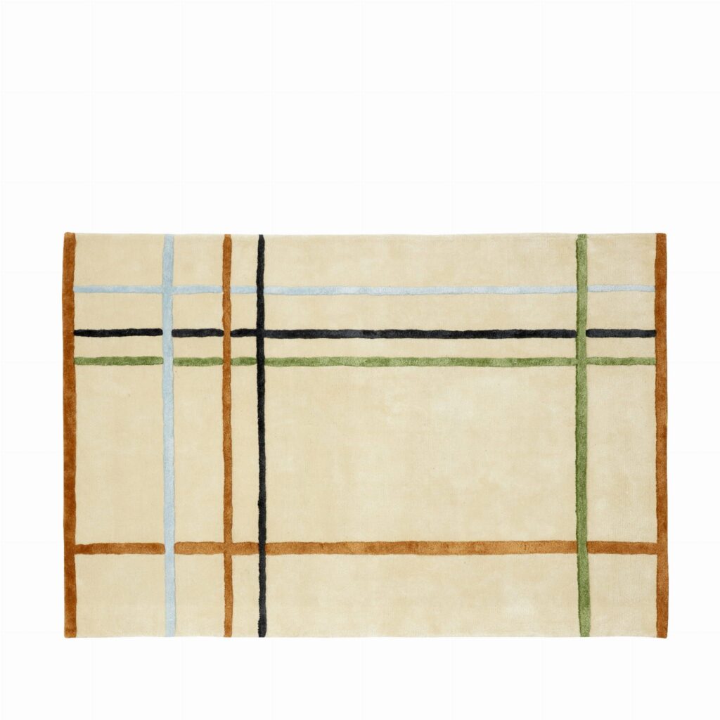 Dywan Fluffy 120x180 multikolor bawełna Hubsch – Dywany bawełniane | bihome.pl