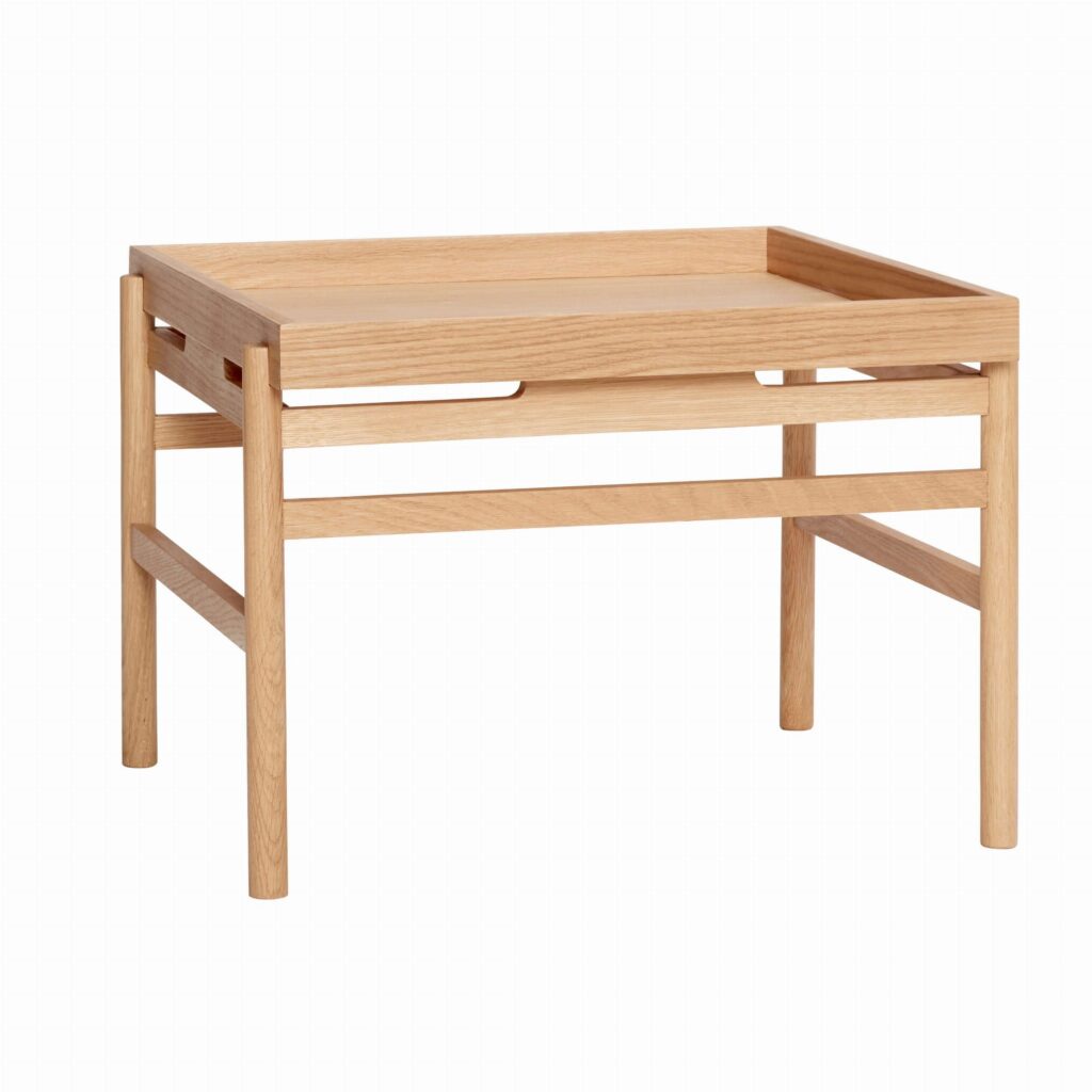 Stolik kawowy Cube dąb Hubsch – Stoliki | bihome.pl