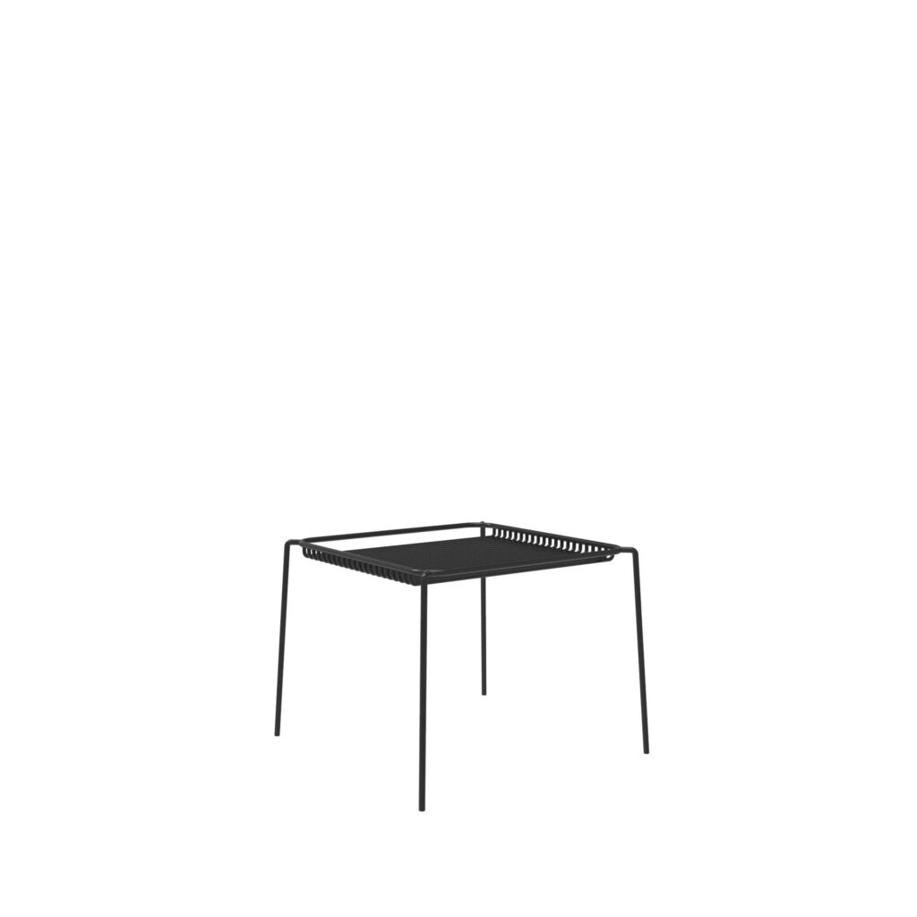 Stolik String czarny metal outdoor Hubsch – Stoliki | bihome.pl