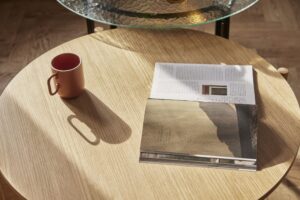 Stolik kawowy Heritage drewno Hubsch – Stoliki | bihome.pl