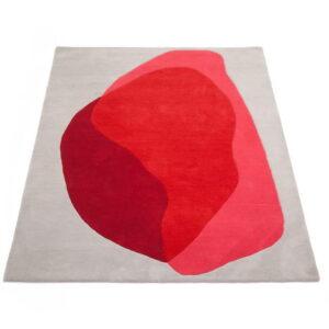 Dywan Jane 180x220 czerwony wełna Harto – Dywany wełniane | bihome.pl