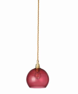 Rowan lampa ścienna ruby – Ekskluzywne lampy EBB&FLOW | bihome.pl