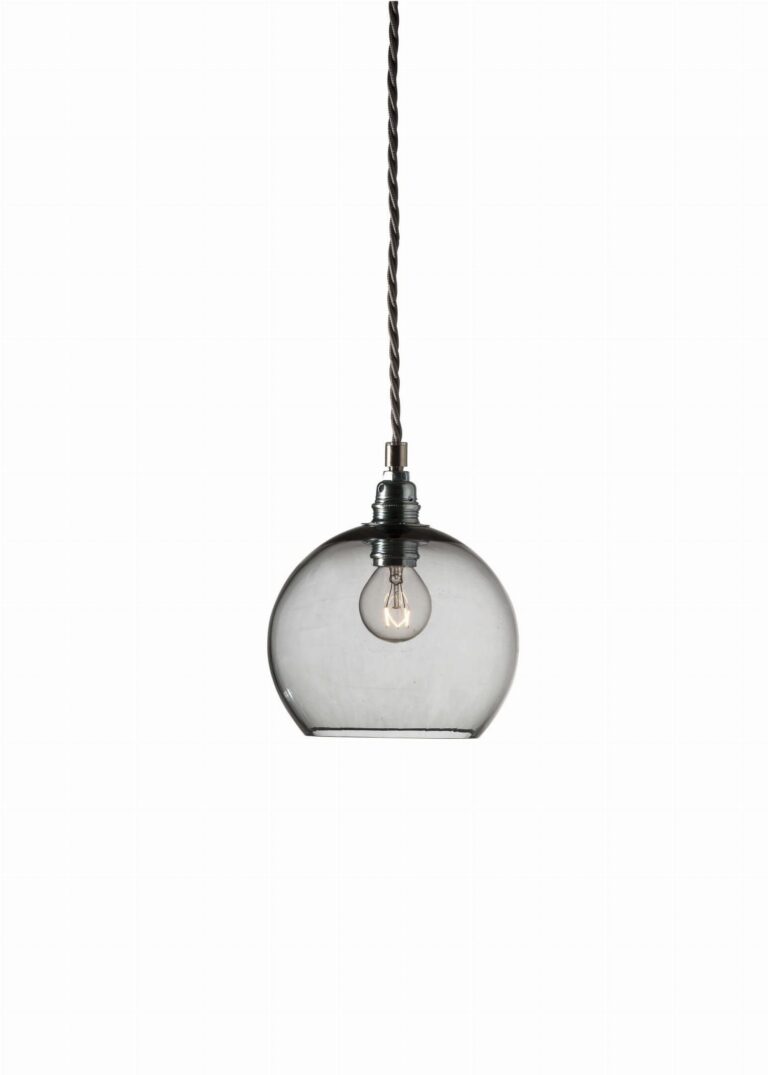 Rowan lampa ścienna smokey grey – Ekskluzywne lampy EBB&FLOW | bihome.pl