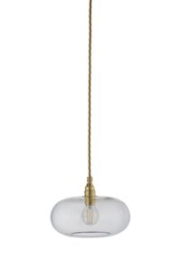 Horizon lampa ścienna śr. 21cm clear w silver – Ekskluzywne lampy EBB&FLOW | bihome.pl