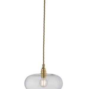 Horizon lampa ścienna śr. 21cm clear w silver – Ekskluzywne lampy EBB&FLOW | bihome.pl