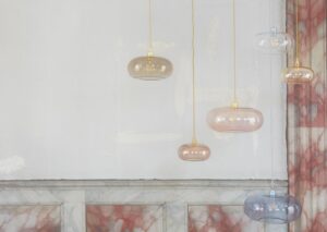 Horizon lampa ścienna śr. 21cm golden smoke – Ekskluzywne lampy EBB&FLOW | bihome.pl