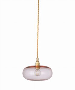 Lampa wisząca Horizon ⏀45 Bright-Coral szkło Ebb&Flow – Lampy Horizon | bihome.pl