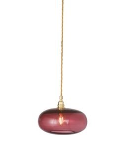 Horizon lampa ścienna śr. 21cm ruby – Ekskluzywne lampy EBB&FLOW | bihome.pl