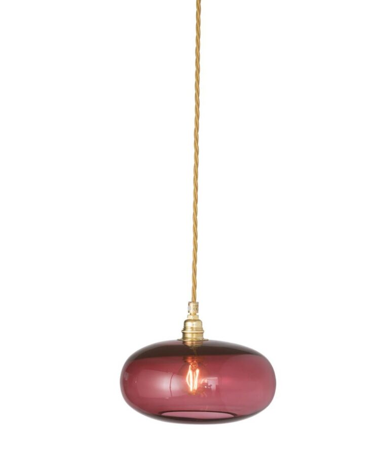 Horizon lampa ścienna śr. 21cm ruby – Ekskluzywne lampy EBB&FLOW | bihome.pl