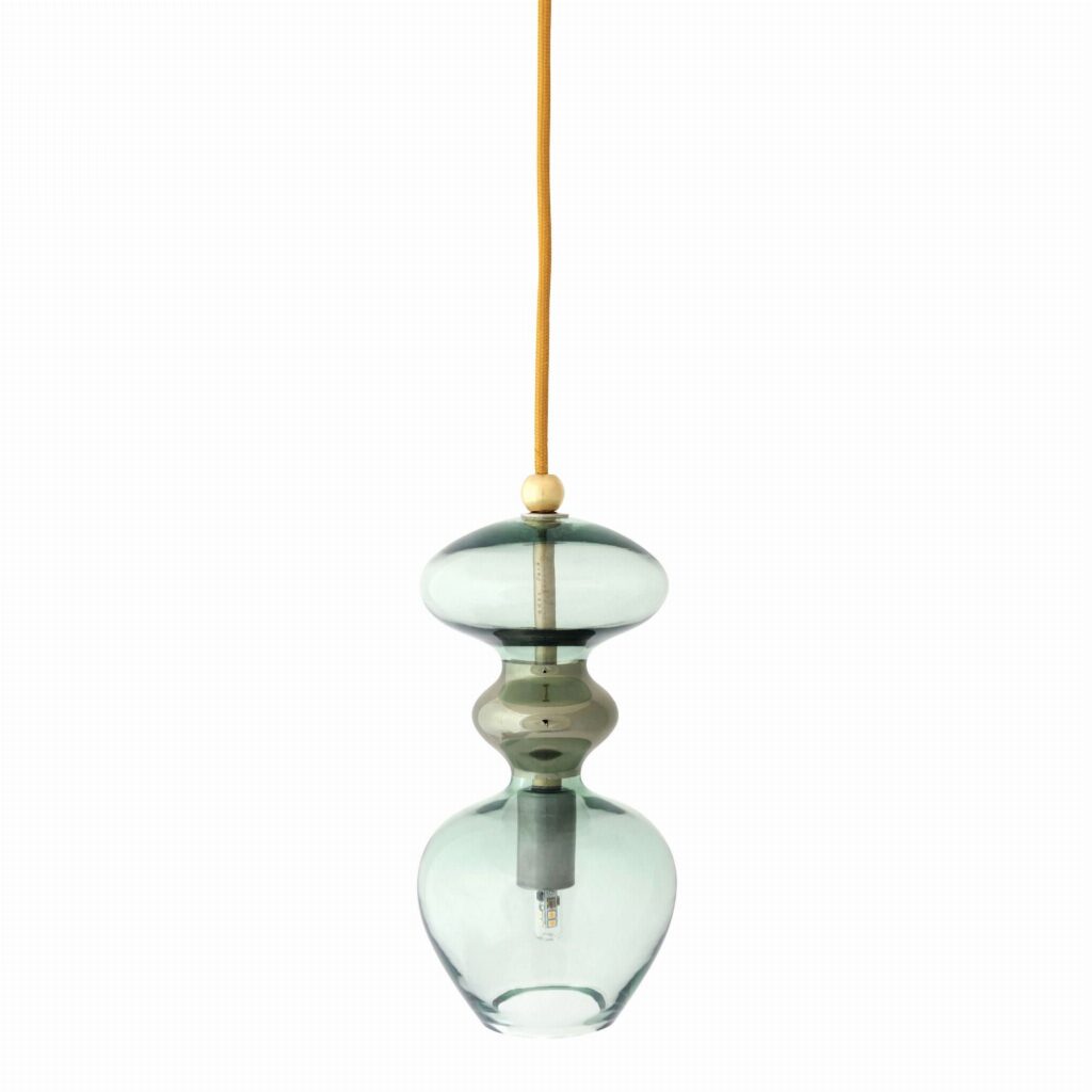Lampa Futura Forest-Green szkło Ebb&Flow – Lampy wiszące | bihome.pl