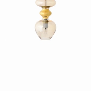 Futura lamp base golden smoke gold base – Ekskluzywne lampy EBB&FLOW | bihome.pl