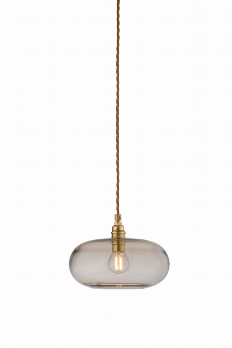 Horizon lampa ścienna śr. 21cm chestnut brown – Ekskluzywne lampy EBB&FLOW | bihome.pl