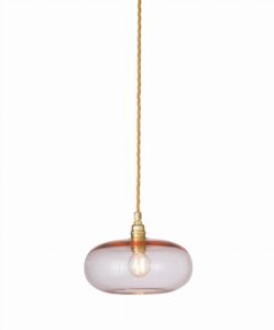 Lampa wisząca Horizon ⏀45 Bright-Coral szkło Ebb&Flow – Lampy Horizon | bihome.pl