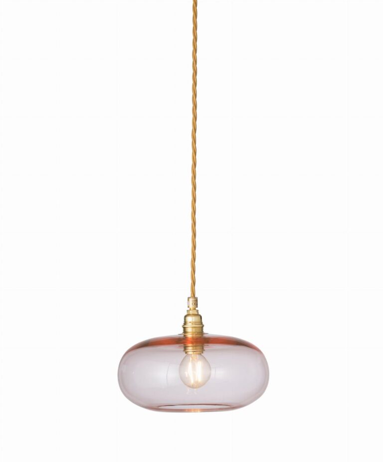 Lampa wisząca Horizon ⏀45 Bright-Coral szkło Ebb&Flow – Lampy Horizon | bihome.pl