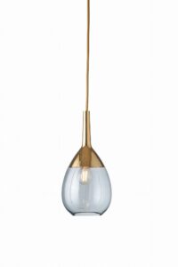Lute lamp base topaz blue gold gold base – Ekskluzywne lampy EBB&FLOW | bihome.pl