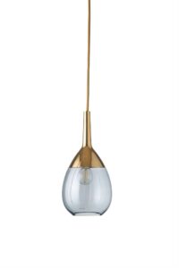 Lute lamp base topaz blue gold gold base – Ekskluzywne lampy EBB&FLOW | bihome.pl