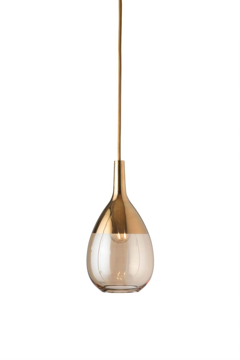Lute lamp base golden smoke gold gold base – Ekskluzywne lampy EBB&FLOW | bihome.pl