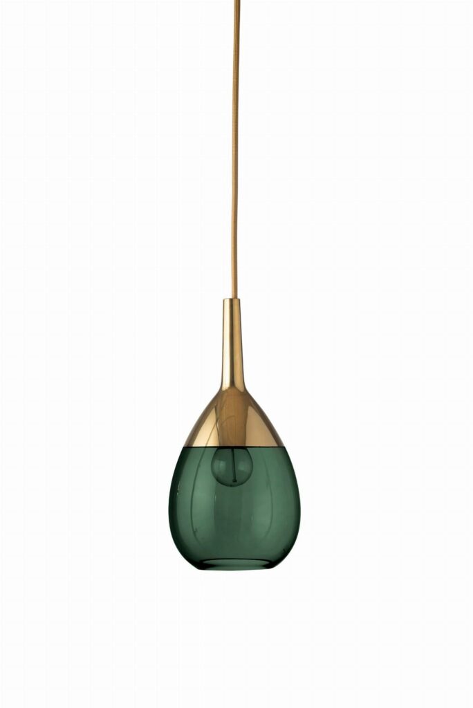 Lampa wisząca Lute Ivy-Green szkło Ebb&Flow – Lampy Lute | bihome.pl