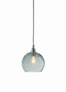 Rowan lampa ścienna topaz blue – Ekskluzywne lampy EBB&FLOW | bihome.pl