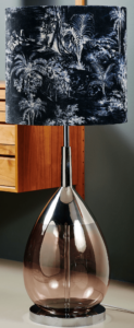 Lampa stołowa Lute Złota Ø22 Obsidian Palms-Indigo Ebb&Flow – Bez kategorii | bihome.pl