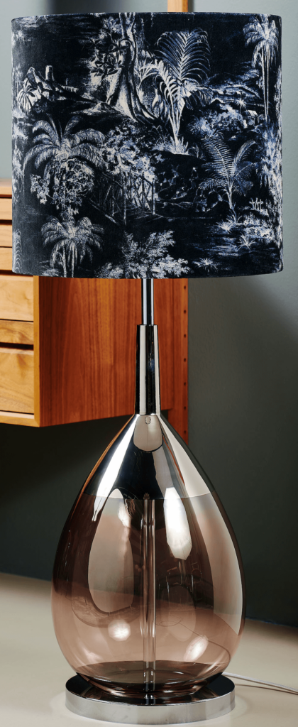 Lampa stołowa Lute Złota Ø22 Obsidian Palms-Indigo Ebb&Flow – Bez kategorii | bihome.pl