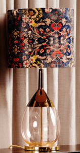 Lute lamp base obsidian gold gold base – Ekskluzywne lampy EBB&FLOW | bihome.pl