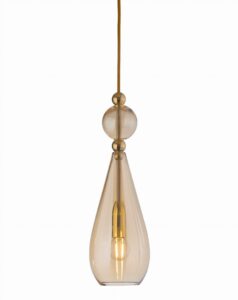 Smykke lampa ścienna golden smoke w crystal ball – Ekskluzywne lampy EBB&FLOW | bihome.pl