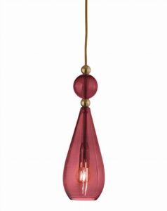 Lampa Smykke Ruby Szkło EBB&Flow – Lampy Smykke | bihome.pl