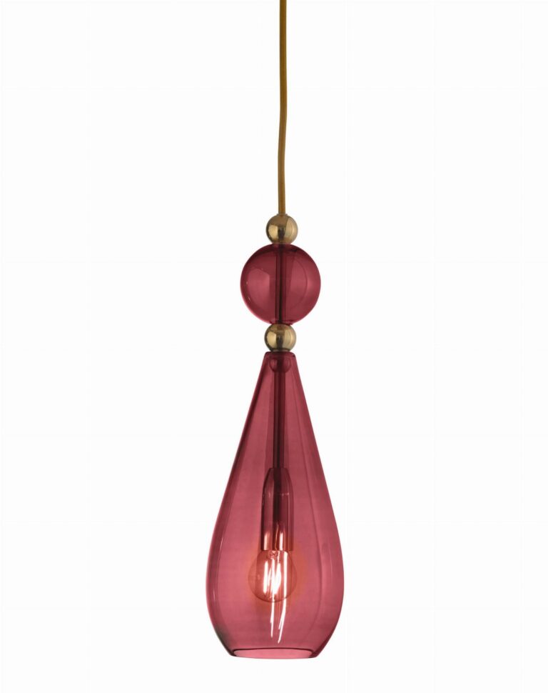 Lampa Smykke Ruby Szkło EBB&Flow – Lampy Smykke | bihome.pl
