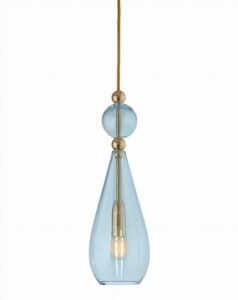 Lampa Smykke Topaz Blue szkło EBB&Flow – Lampy Smykke | bihome.pl