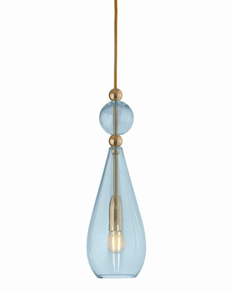 Lampa Smykke Topaz Blue szkło EBB&Flow – Lampy Smykke | bihome.pl
